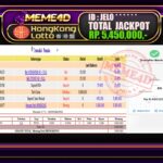 Bukti Jp MEME4D Togel Online 03 Oktober 2025