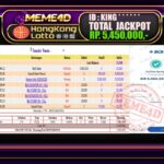 Bukti Jp MEME4D Togel Online 11 Oktober 2025