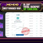 Bukti Jp MEME4D Slot Online 29 Oktober 2025