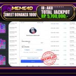 Bukti Jp MEME4D Slot Online 03 November 2025