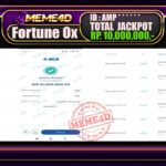 Bukti Jp MEME4D Slot Online 05 November 2025
