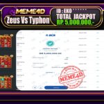Bukti Jp MEME4D Slot Online 21 November 2025