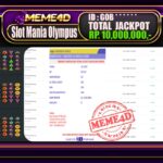 Bukti Jp MEME4D Slot Online 14 November 2025