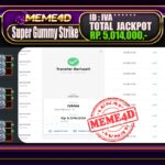 Bukti Jp MEME4D Slot Online 21 November 2025