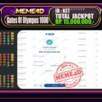 Bukti Jp MEME4D Slot Online 18 November 2025