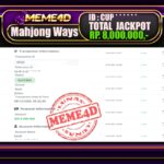 Bukti Jp MEME4D Slot Online 09 Desember 2025