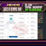 Bukti Jp MEME4D Slot Online 05 Januari 2026