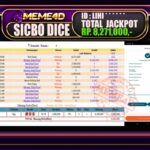 Bukti Jp MEME4D Casino Online 01 Januari 2026