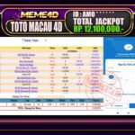 Bukti Jp MEME4D Togel Online 26 February 2026
