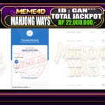Bukti Jp MEME4D Slot Online 01 February 2026