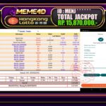 Bukti Jp MEME4D Togel Online 17 February 2026
