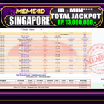 Bukti Jp MEME4D Togel Online 18 February 2026