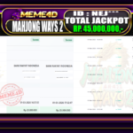 Bukti Jp MEME4D Slot Online 01 March 2026