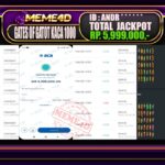 Bukti Jp MEME4D Slot Online 14 March 2026