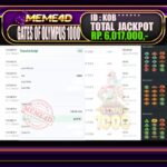 Bukti Jp MEME4D Slot Online 05 March 2026