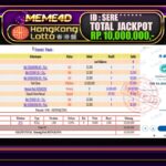 Bukti Jp MEME4D Togel Online 21 March 2026