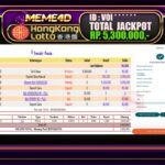 Bukti Jp MEME4D Togel Online 07 March 2026