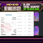Bukti Jp MEME4D Slot Online 11 April 2026