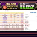 Bukti Jp MEME4D Togel Online 23 April 2026