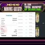 Bukti Jp MEME4D Slot Online 09 April 2026