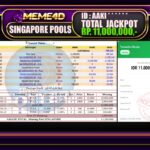 Bukti Jp MEME4D Togel Online 28 Juni 2026