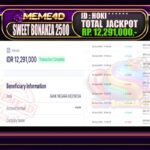Bukti Jp MEME4D Slot Online 07 Juni 2026