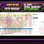 Bukti Jp MEME4D Togel Online 30 Juni 2026