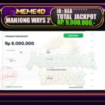 Bukti Jp MEME4D Slot Online 18 Juli 2026