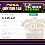 Bukti Jp MEME4D Slot Online 21 Juli 2026