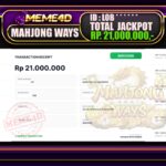 Bukti Jp MEME4D Slot Online 23 Juli 2026