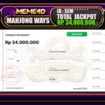 Bukti Jp MEME4D Slot Online 17 Juli 2026