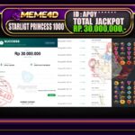 Bukti Jp MEME4D Slot Online 25 Agustus 2026