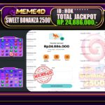 Bukti Jp MEME4D Slot Online 12 Agustus 2026