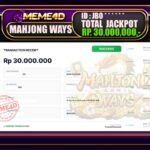 Bukti Jp MEME4D Slot Online 12 Agustus 2026