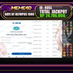 Bukti Jp MEME4D Slot Online 31 Agustus 2026