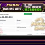 Bukti Jp MEME4D Slot Online 29 Agustus 2026